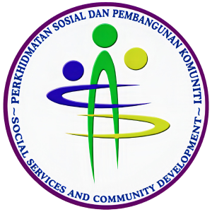 Perkhidmatan Social logo BM {}