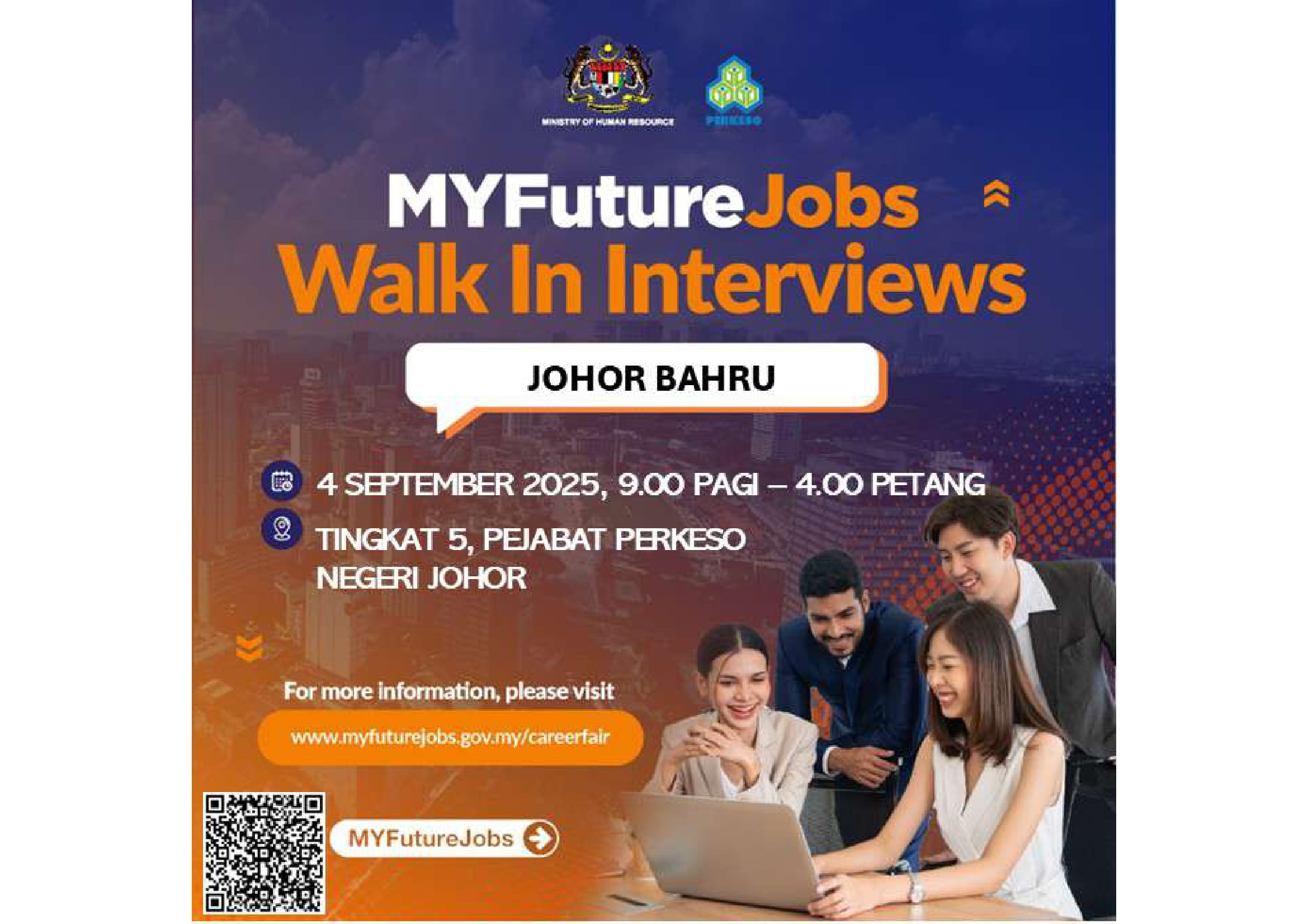MYFUTUREJOBS WALK IN INTERVIEWS ANJURAN PERKESO JOHOR BERSAMA 99 SPEEDMART SDN BHD