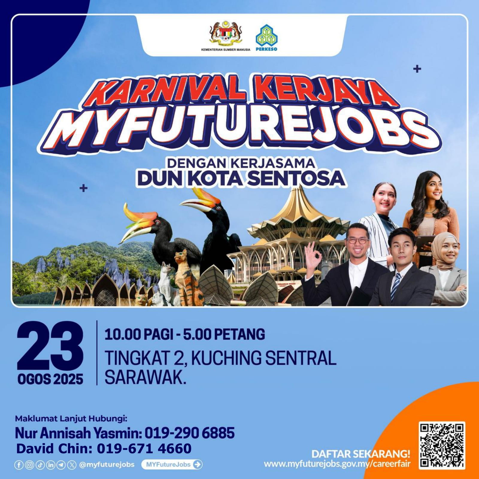 Karnival Kerjaya MYFutureJobs Dengan Kerjasama DUN Kota Sentosa