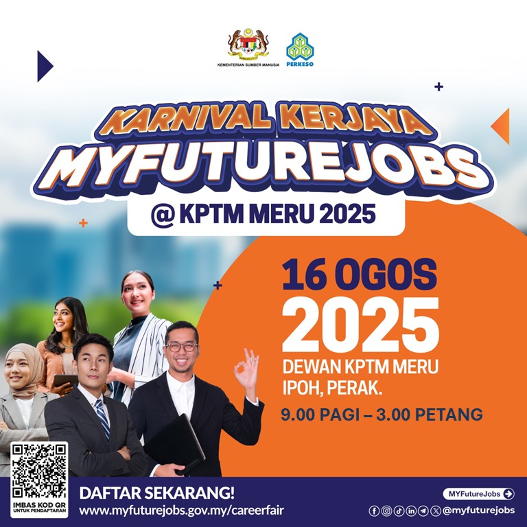 Karnival Kerjaya Myfuturejobs @ Kptm Meru 2025
