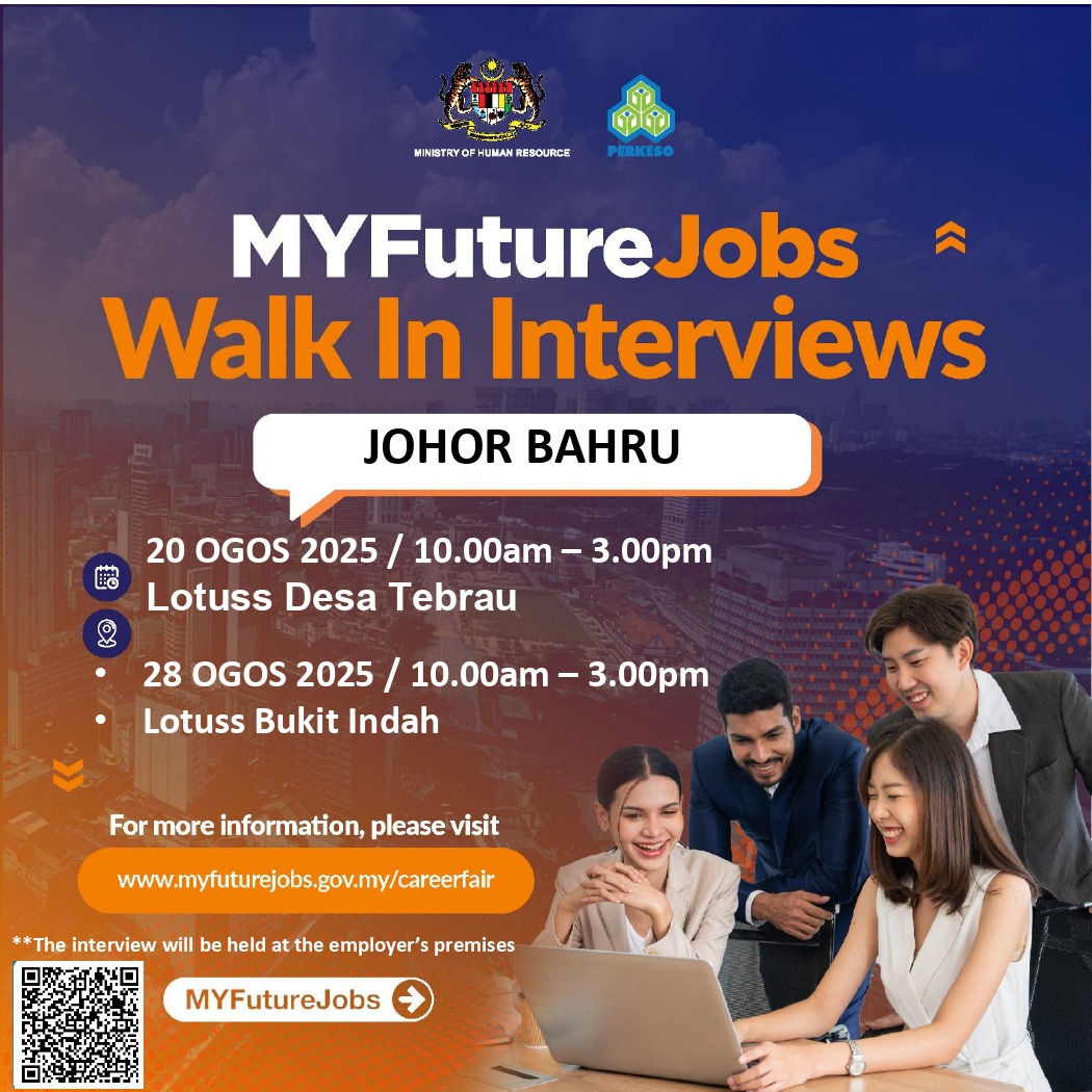 TEMU DUGA MYFUTUREJOBS ANJURAN PEJABAT PERKESO NEGERI JOHOR