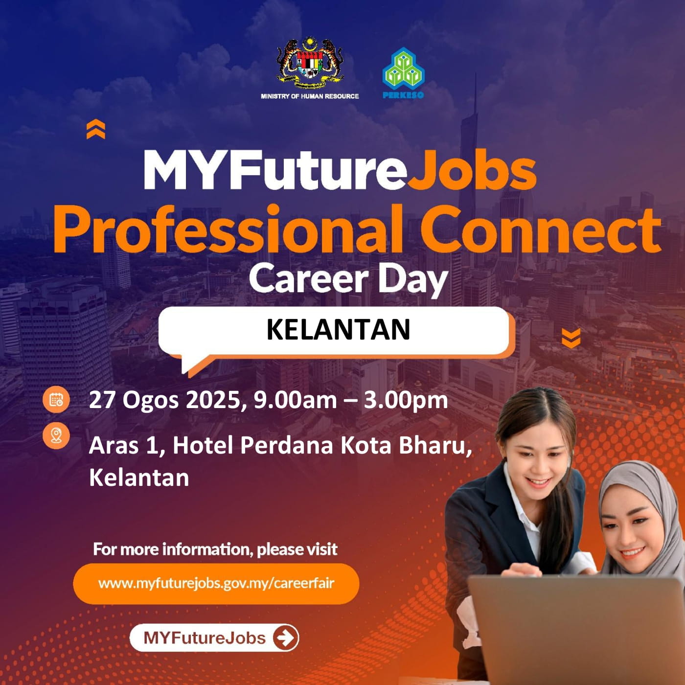 π’ MINI KARNIVAL KERJAYA MYFUTUREJOBS NEGERI KELANTAN 2025