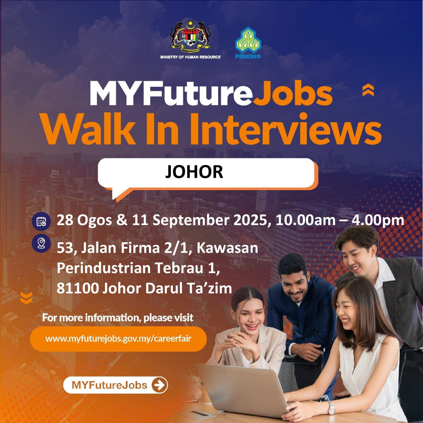Myfuturejobs Walk In Interview