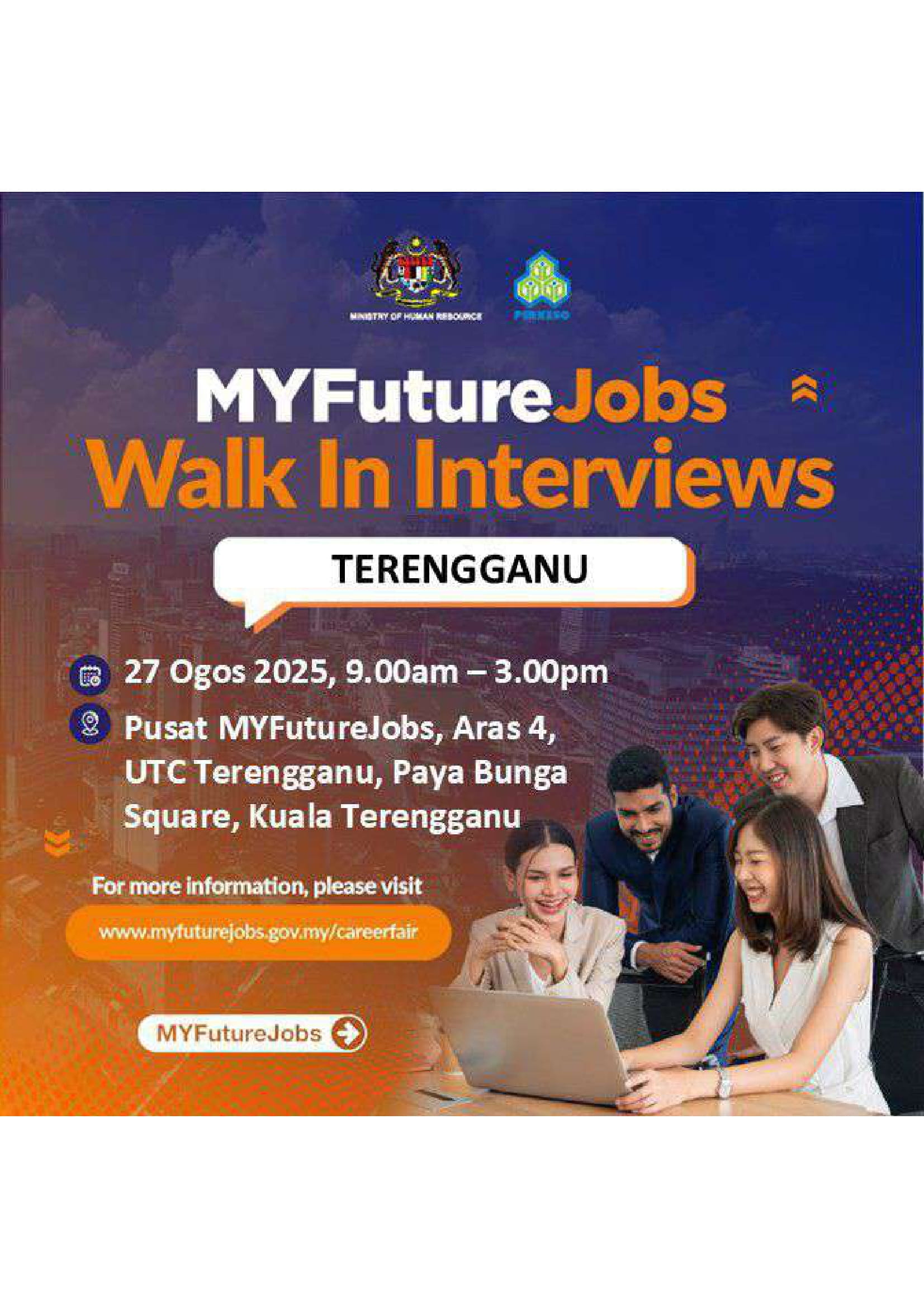 TEMU DUGA MYFUTUREJOBS ANJURAN PERKESO NEGERI TERENGGANU