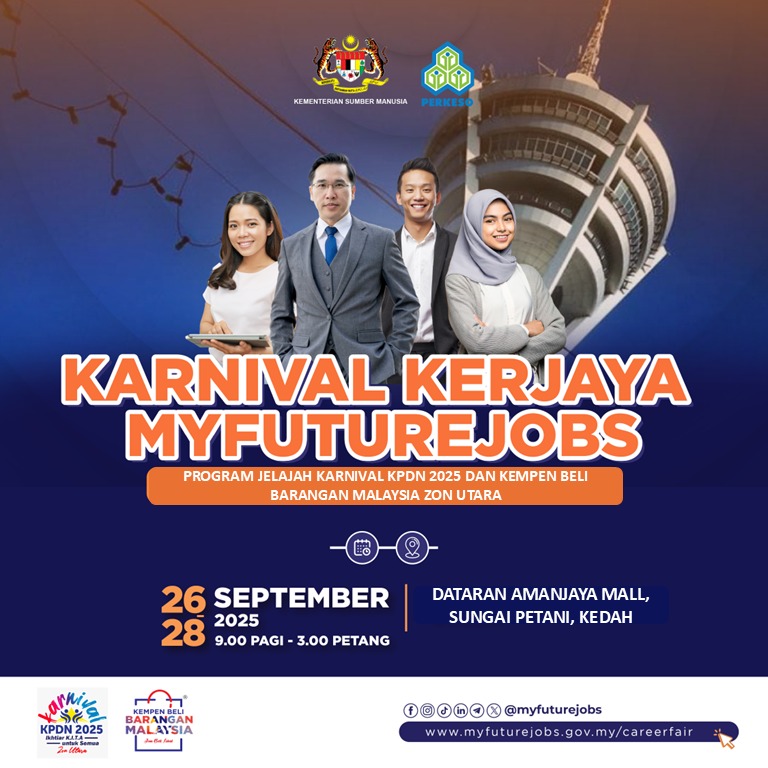Karnival Kerjaya MyFutureJobs Program Jelajah Karnival KPDN 2025 Dan Kempen Beli Barangan Malaysia Zon Utara