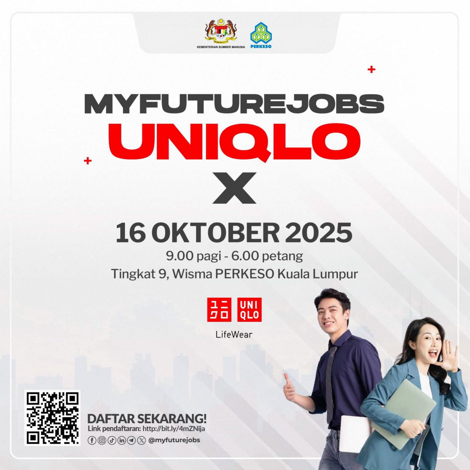 MYFUTUREJOBS UNIQLO X 16 OKTOBER 2025