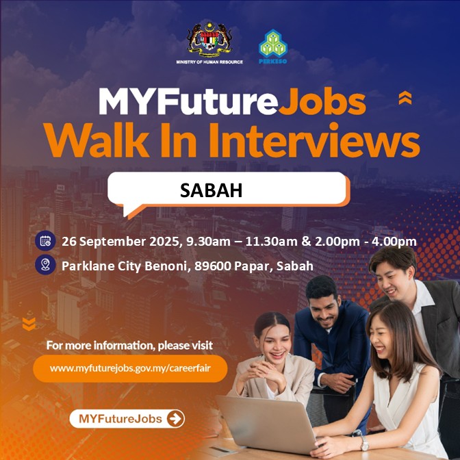TEMUDUGA TERBUKA MYFUTUREJOBS BERSAMA MAJIKAN CO-OP BANK PERTAMA