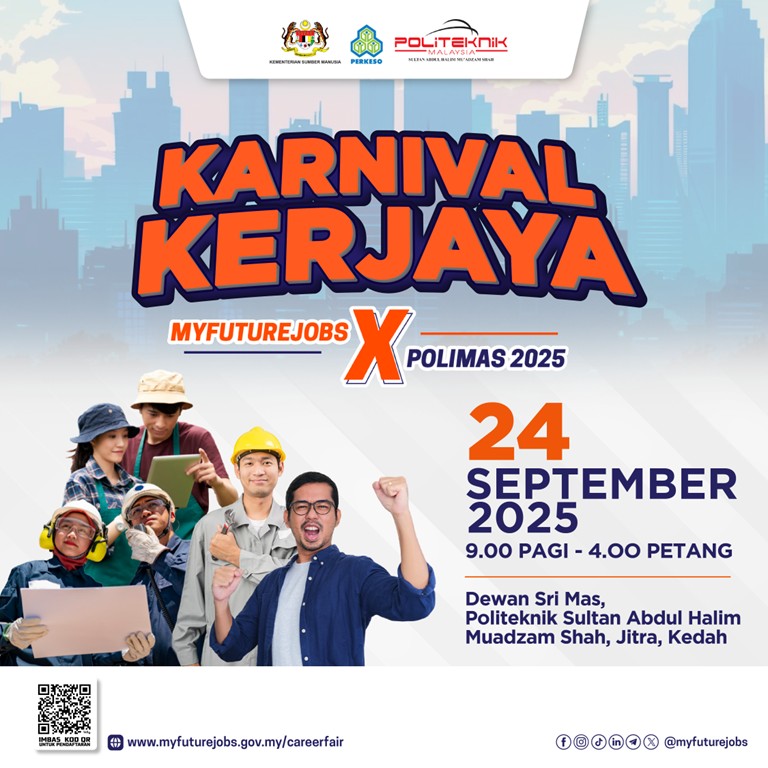 KARNIVAL KERJAYA MYFUTUREJOBS X POLIMAS 2025
