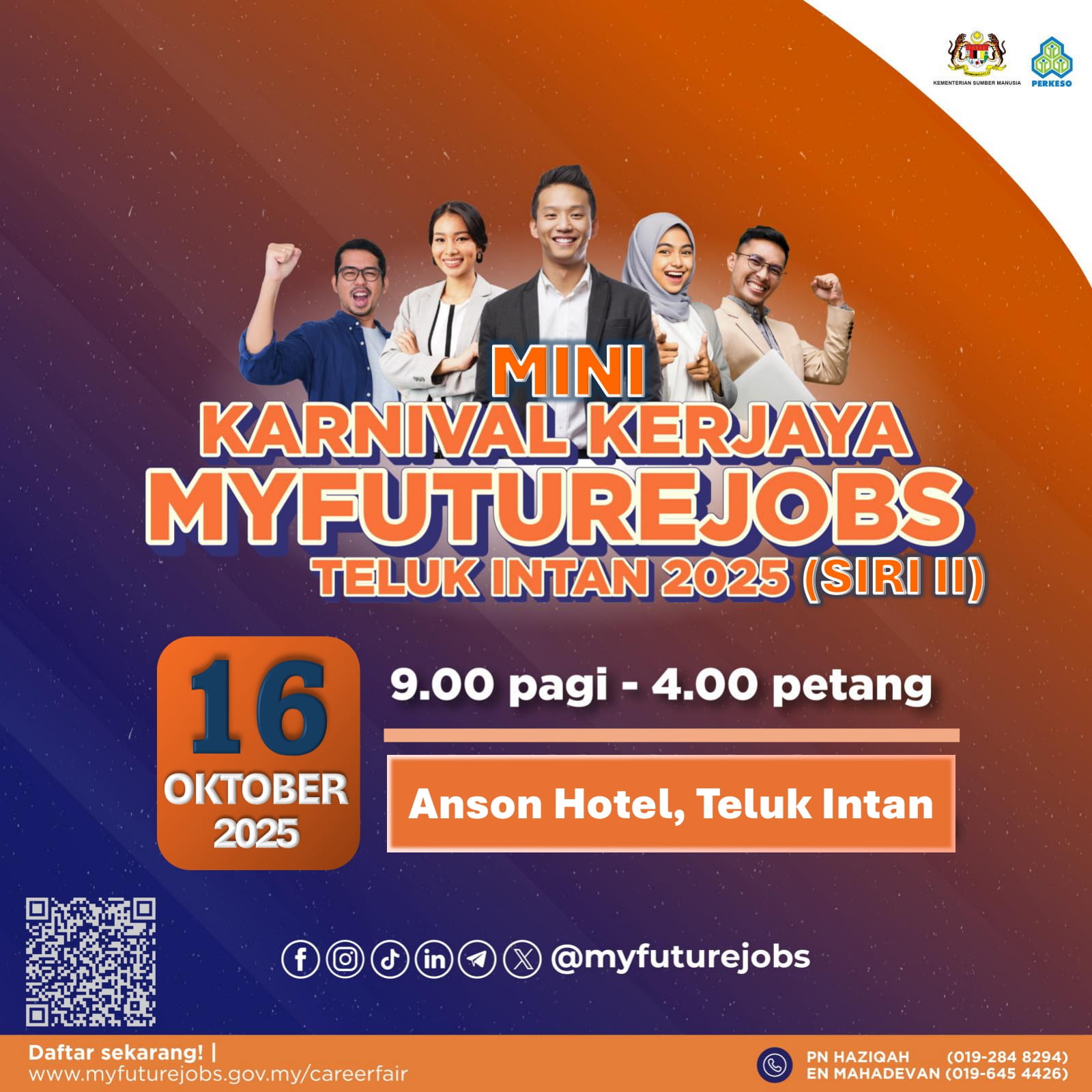 MINI KARNIVAL KERJAYA MYFUTUREJOBS @ TELUK INTAN SIRI 2
