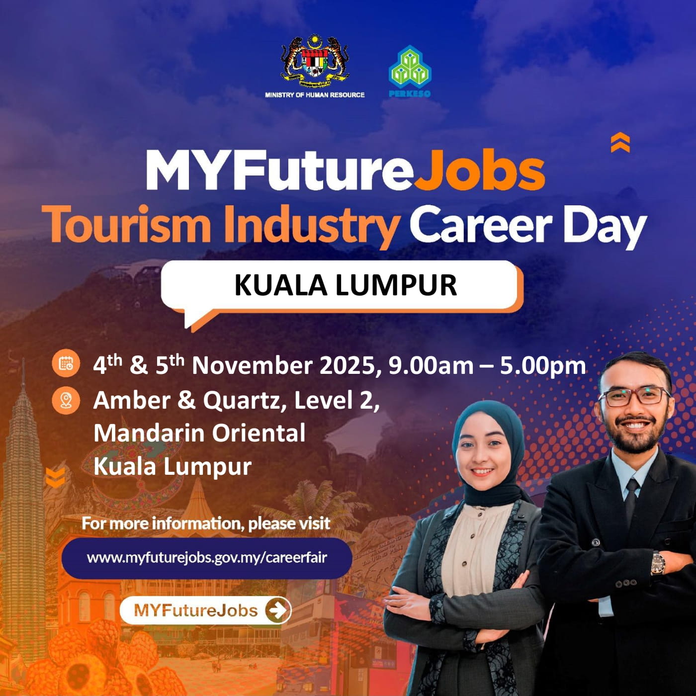 Program Temu Duga Terbuka Mandarin Oriental Kuala Lumpur anjuran Myfuturejobs