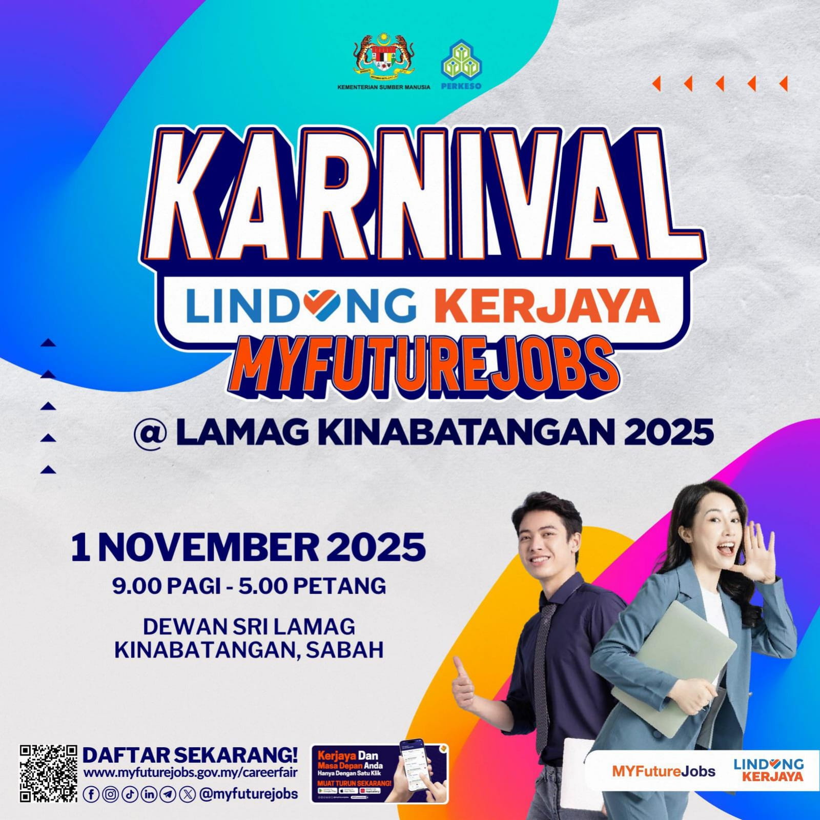 KARNIVAL LINDUNG KERJAYA MYFUTUREJOBS @ LAMAG 2025