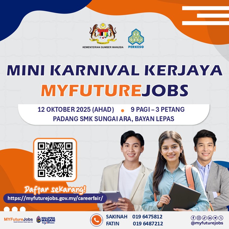 MINI KARNIVAL KERJAYA MYFUTUREJOBS SEMPENA KARNIVAL RAKYAT BERSAMA TKM1 DUN BATU MAUNG