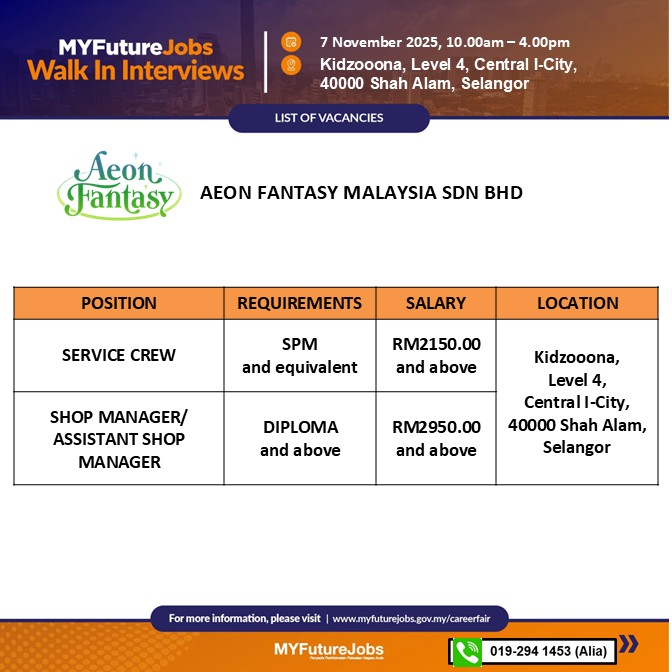 TEMUDUGA TERBUKA PADA 7 NOVEMBER 2025.