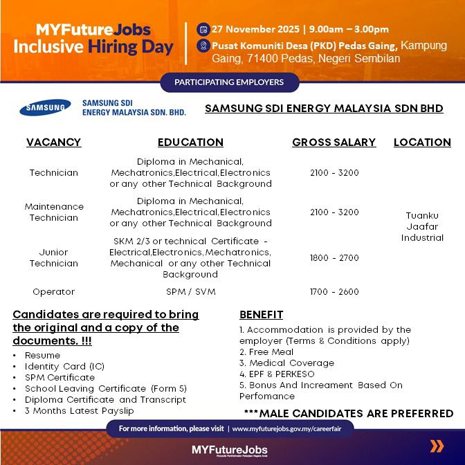 MYFUTUREJOBS INCLUSIVE HIRING DAY