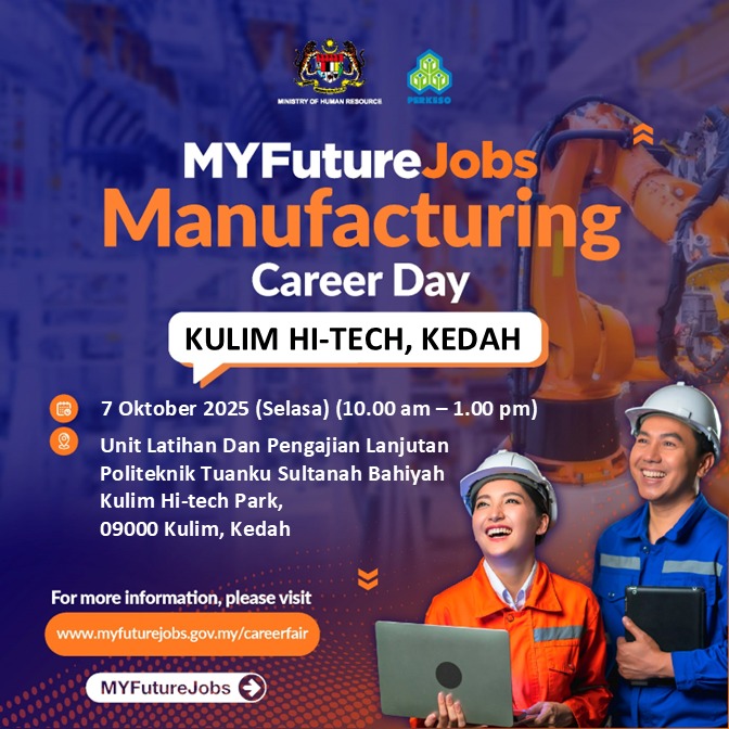 MYFUTUREJOBS MANUFACTURING CAREER DAY BERSAMA INOKOM CORPORATION SDN BHD