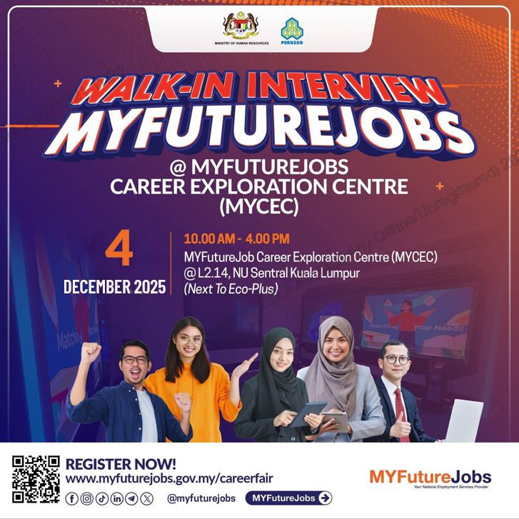 WALK-IN INTERVIEW @ MYCEC NU SENTRAL