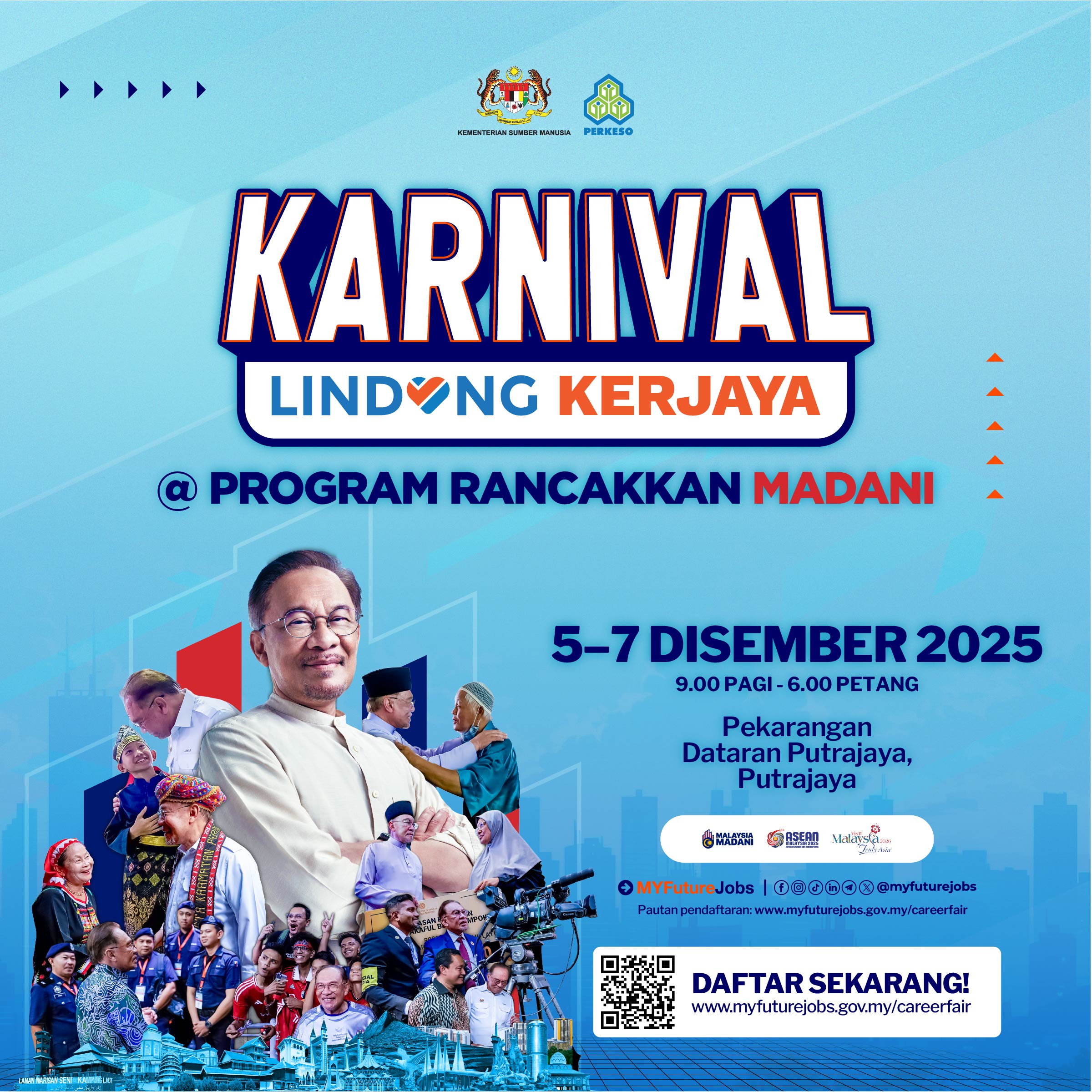 Jom ke Karnival LINDUNG Kerjaya @ Rancakkan MADANI bersama MYFutureJobs!
