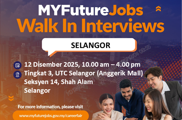 Walk-In Interview @ UTC Selangor