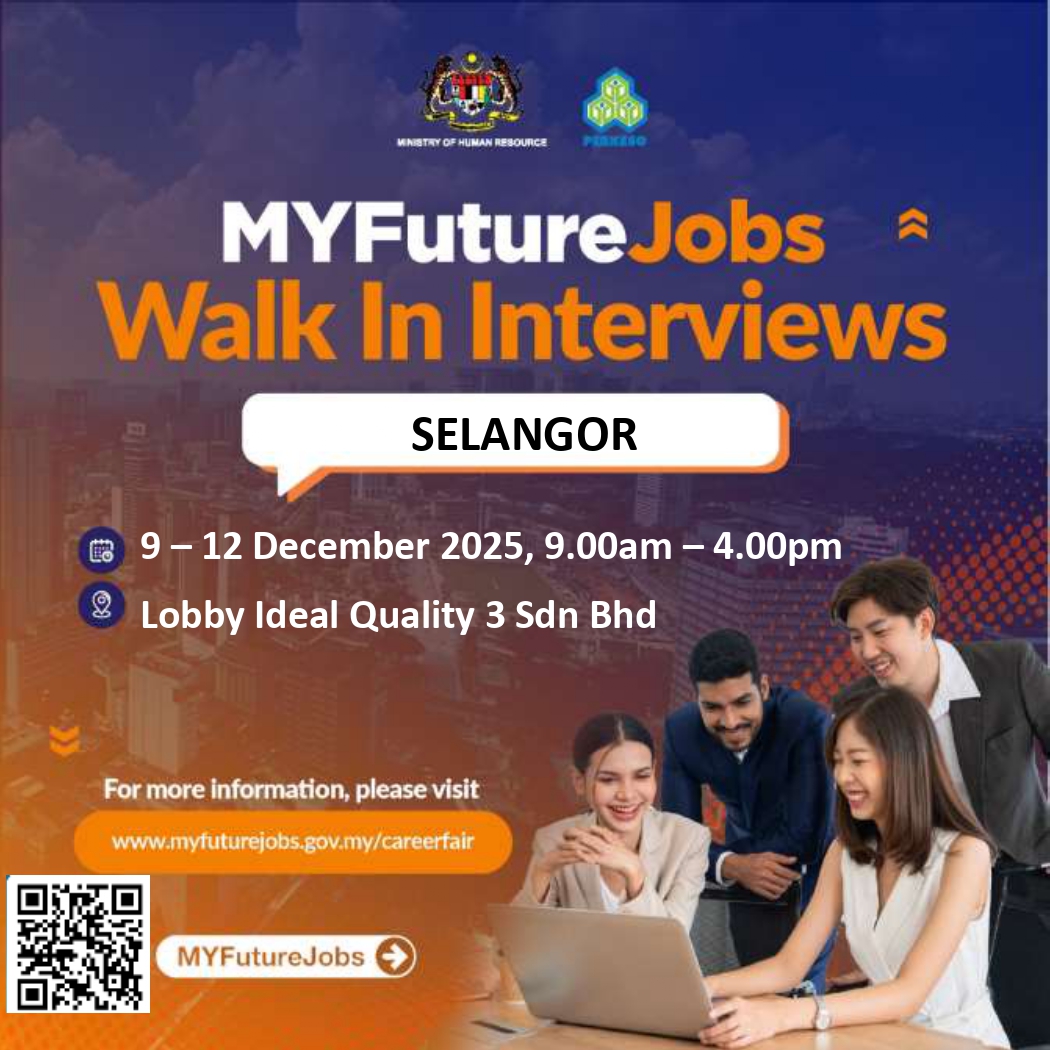 MyFutureJobs Walk In Interview with Kossan (Ideal Quality 3 Sdn Bhd)