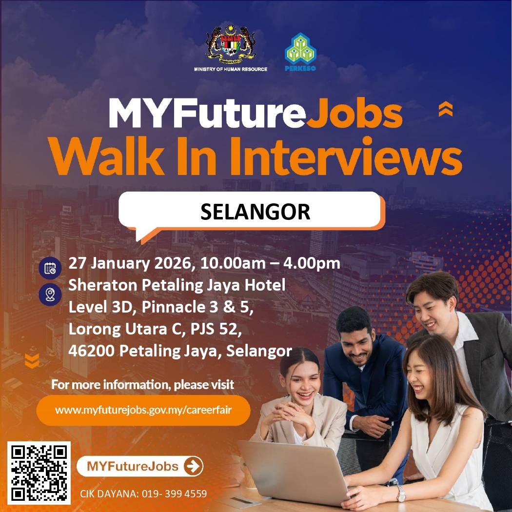 TEMU DUGA TERBUKA MYFUTUREJOBS @ SHERATON PETALING JAYA HOTEL