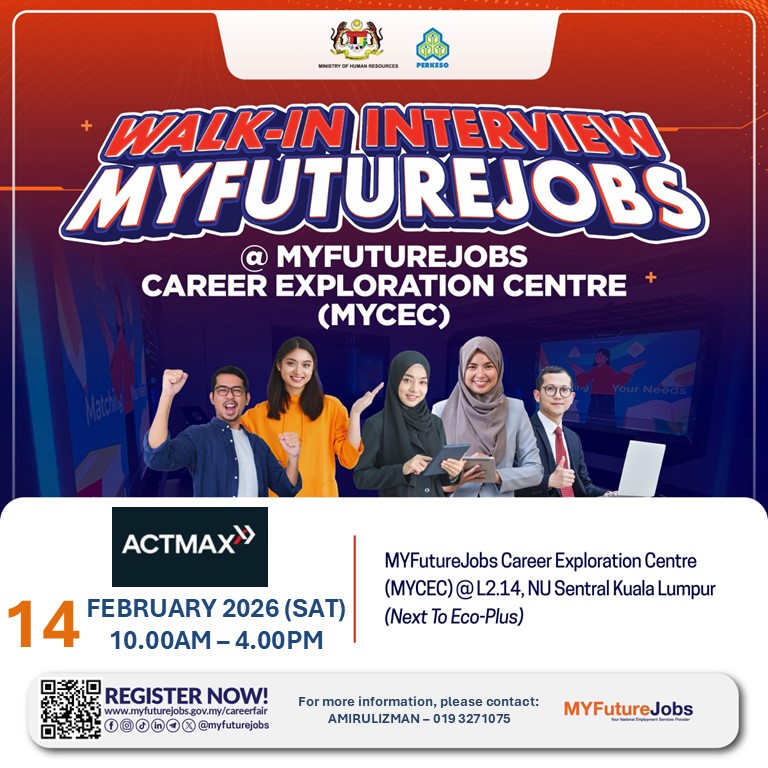 WALK-IN INTERVIEW @ MYCEC NU SENTRAL!