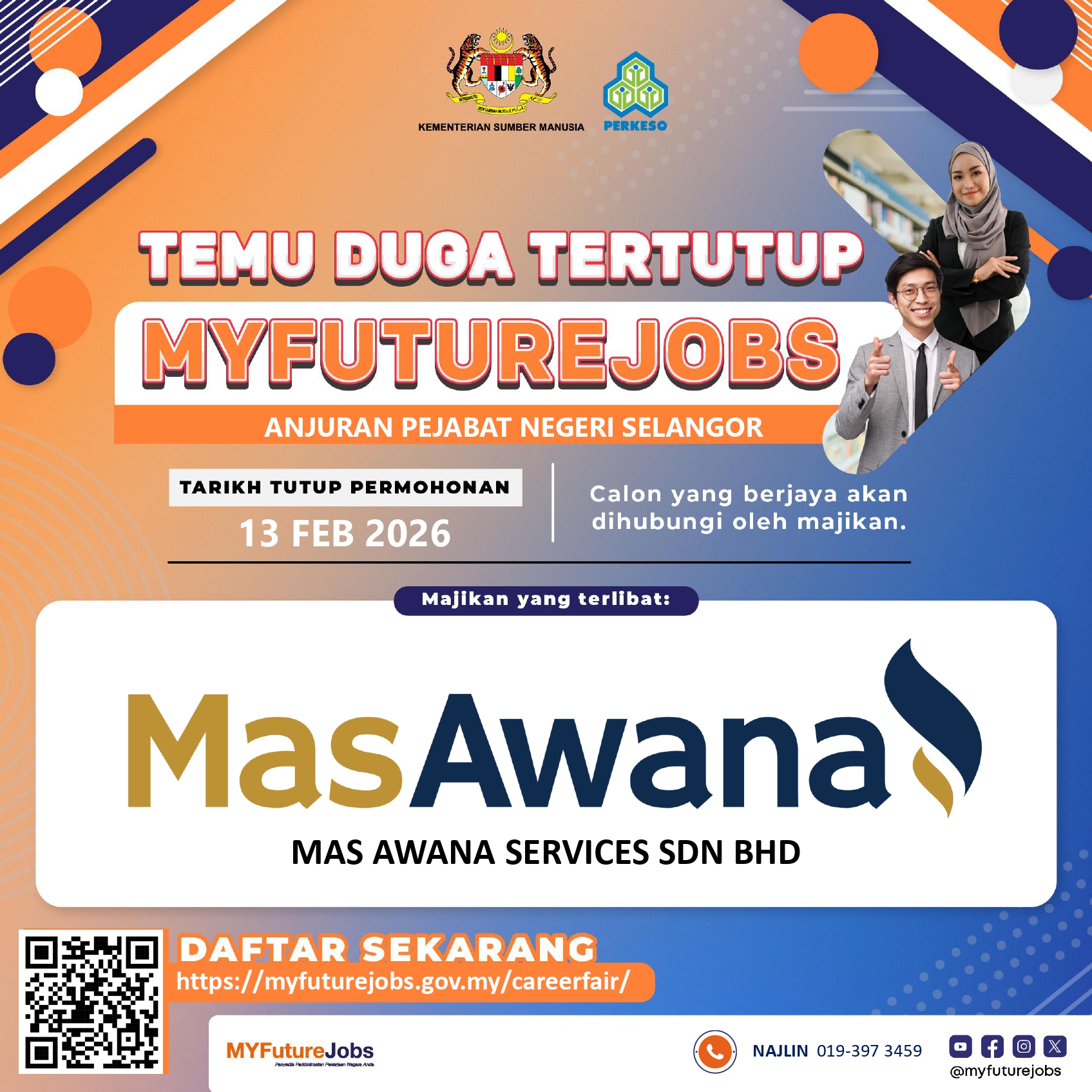 TEMUDUGA TERTUTUP BERSAMA MAJIKAN MAS AWANA SERVICES SDN BHD