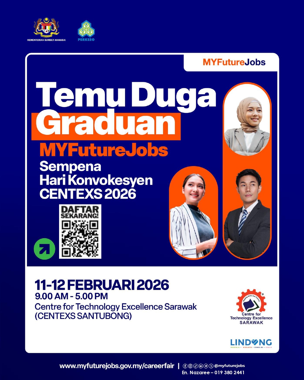 Temu Duga Graduan MYFutureJobs Sempena Hari Konvokesyen CENTEXS 2026