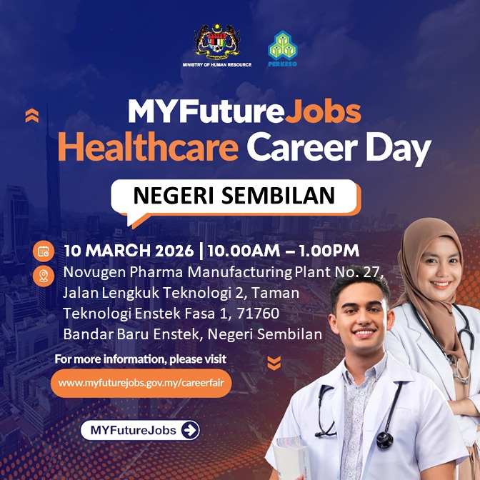 MYFUTUREJOBS MANUFACTURING CAREER DAY @ NOVUGEN PHARMA SDN BHD