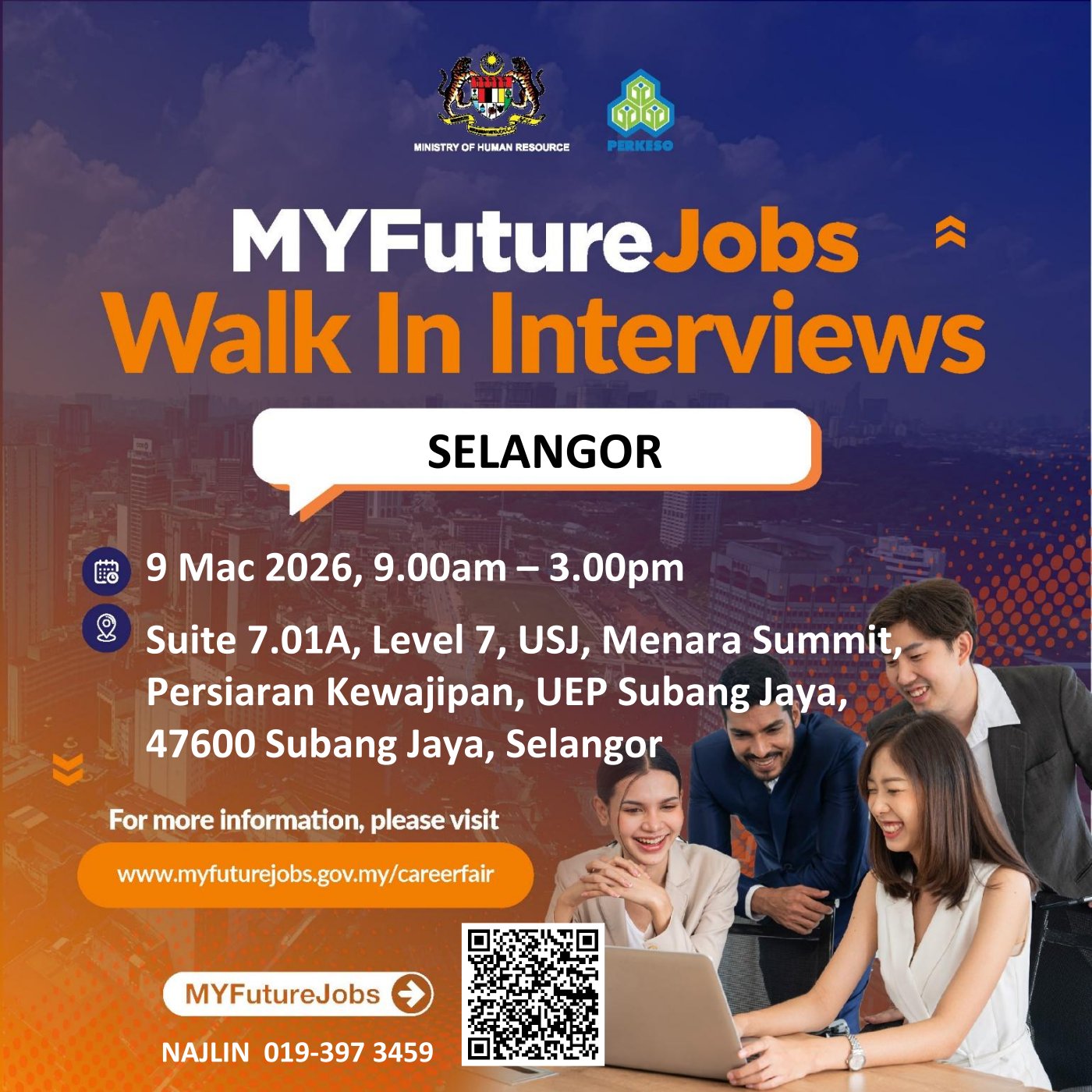 WALK-IN INTERVIEW INDUSTRI BERSAMA MAJIKAN IOG SALES & MARKETING (M) SDN BHD