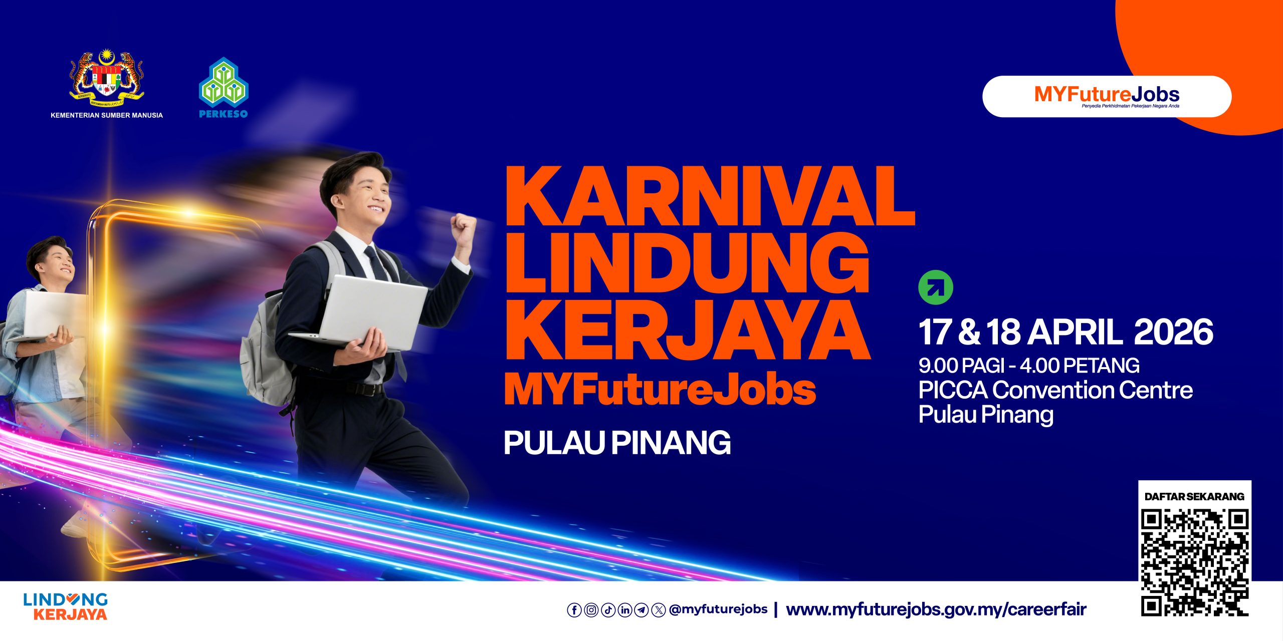 KARNIVAL LINDUNG KERJAYA MYFUTUREJOBS PULAU PINANG