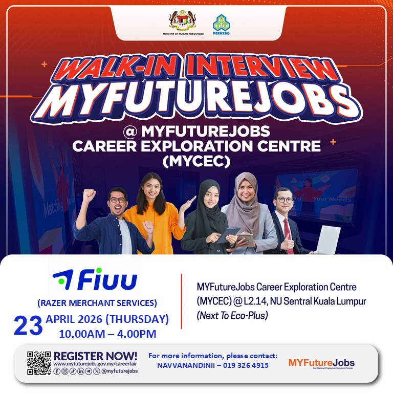 WALK-IN INTERVIEW @ MYCEC NU SENTRAL!