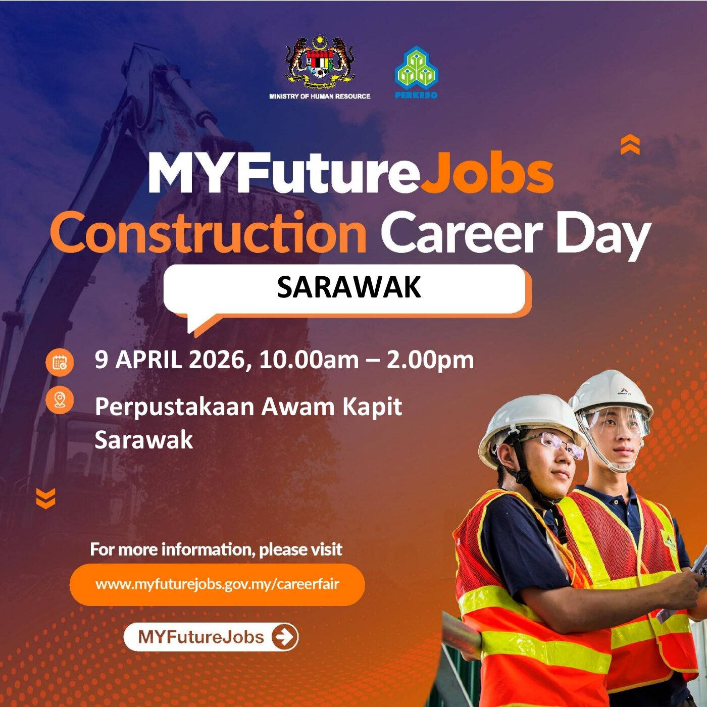 MYFUTUREJOBS CONSTRUCTION CAREER DAY WITH SHANGHAI ELECTRIC POWER T&D (M) SDN BHD