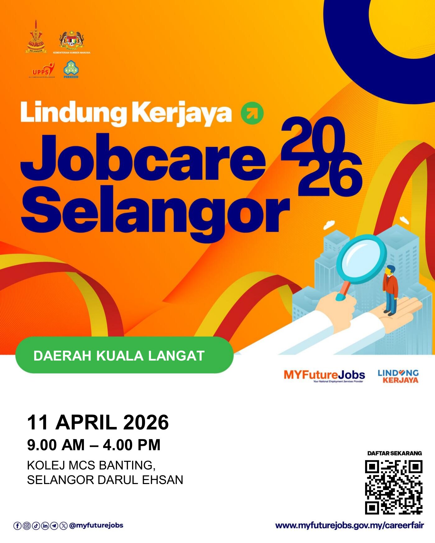 KARNIVAL JELAJAH LINDUNG KERJAYA JOBCARE DAERAH KUALA LANGAT