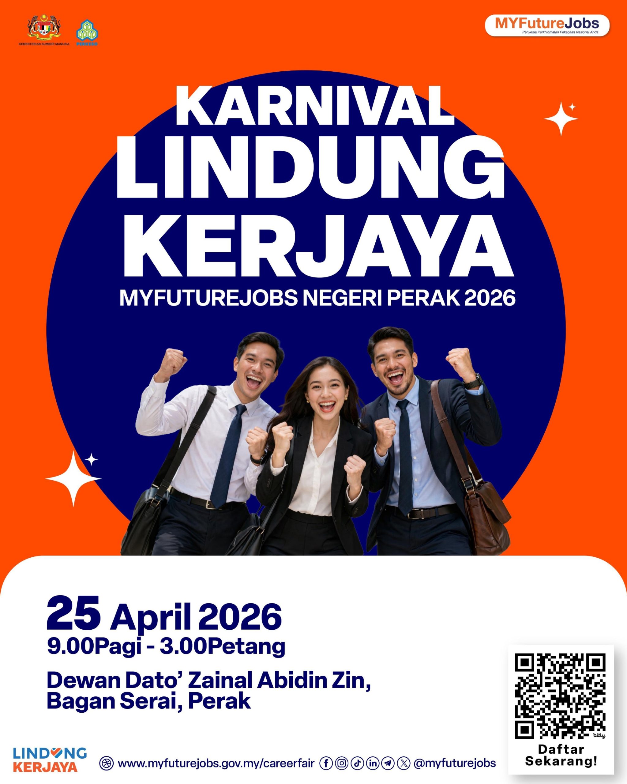 KARNIVAL KERJAYA LINDUNG MYFUTUREJOBS NEGERI PERAK 2026