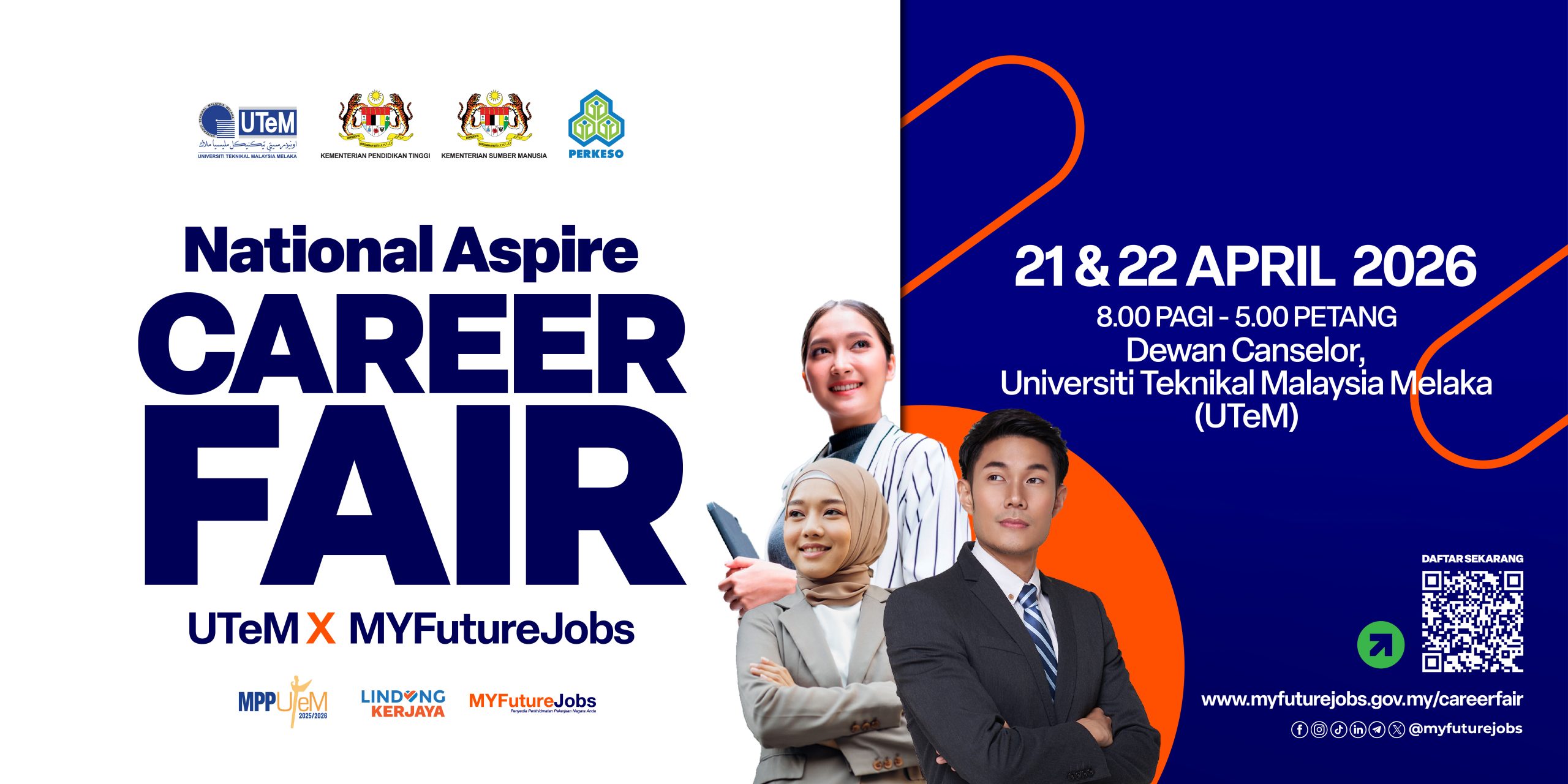 National Aspire Career Fair UTeM X MYFutureJobs