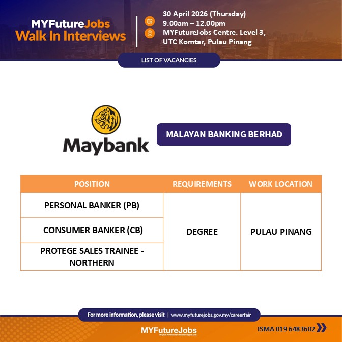TEMU DUGA TERBUKA MYFUTUREJOBS @ UTC KOMTAR