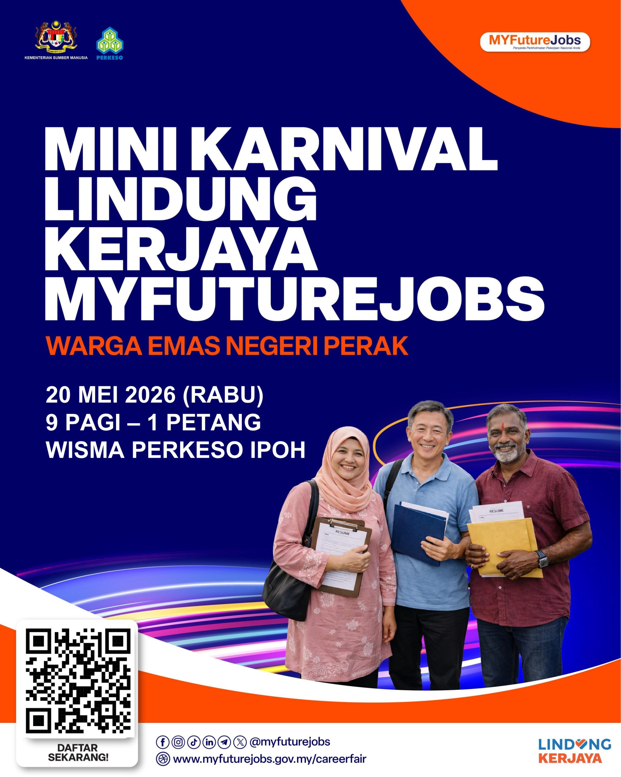 MINI KARNIVAL LINDUNG KERJAYA WARGA EMAS