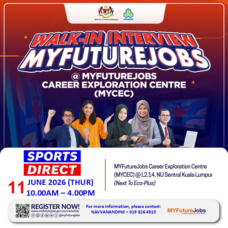 WALK-IN INTERVIEW @ MYCEC NU SENTRAL!