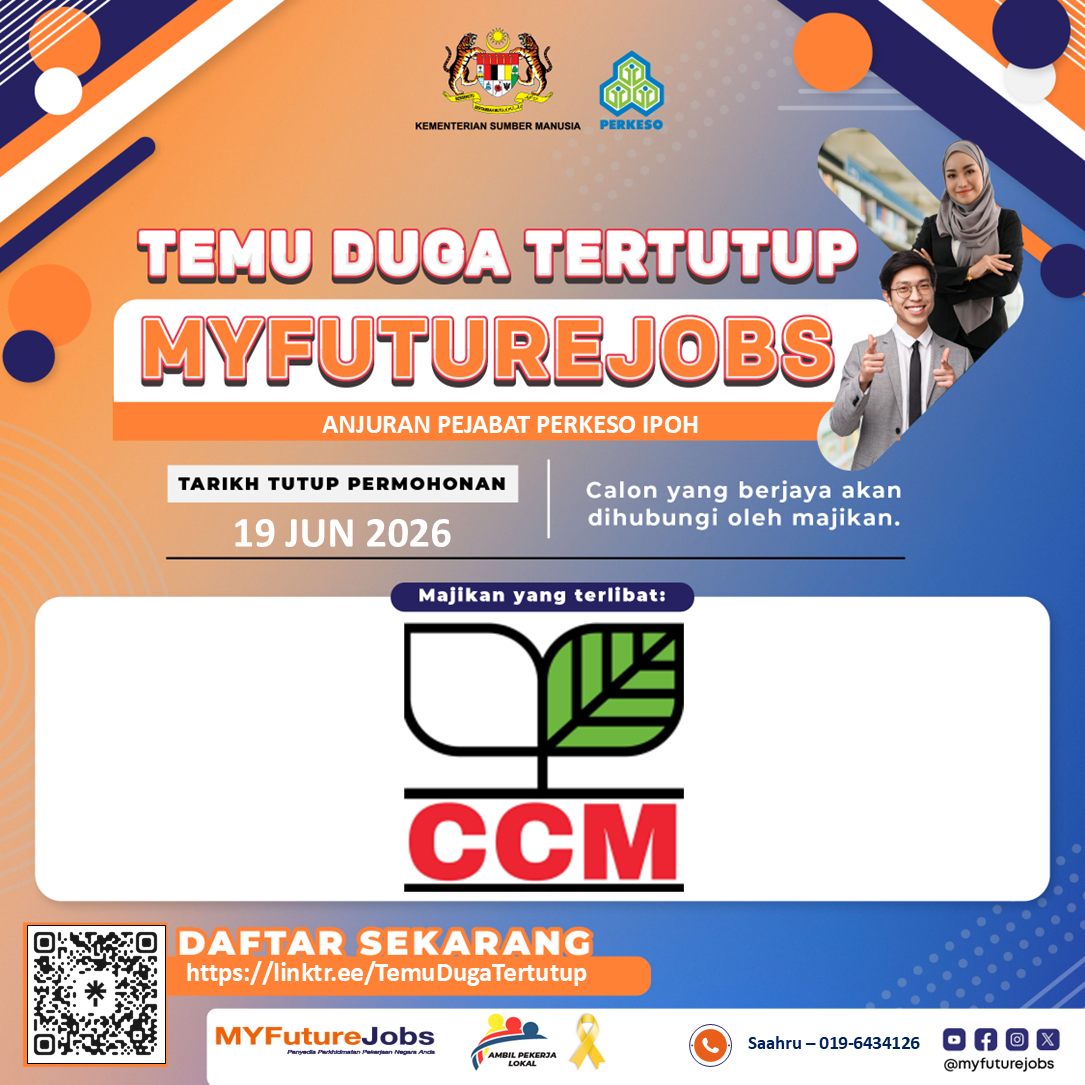 PROGRAM TEMUDUGA TERTUTUP ANJURAN PEJABAT PERKESO PERAK
