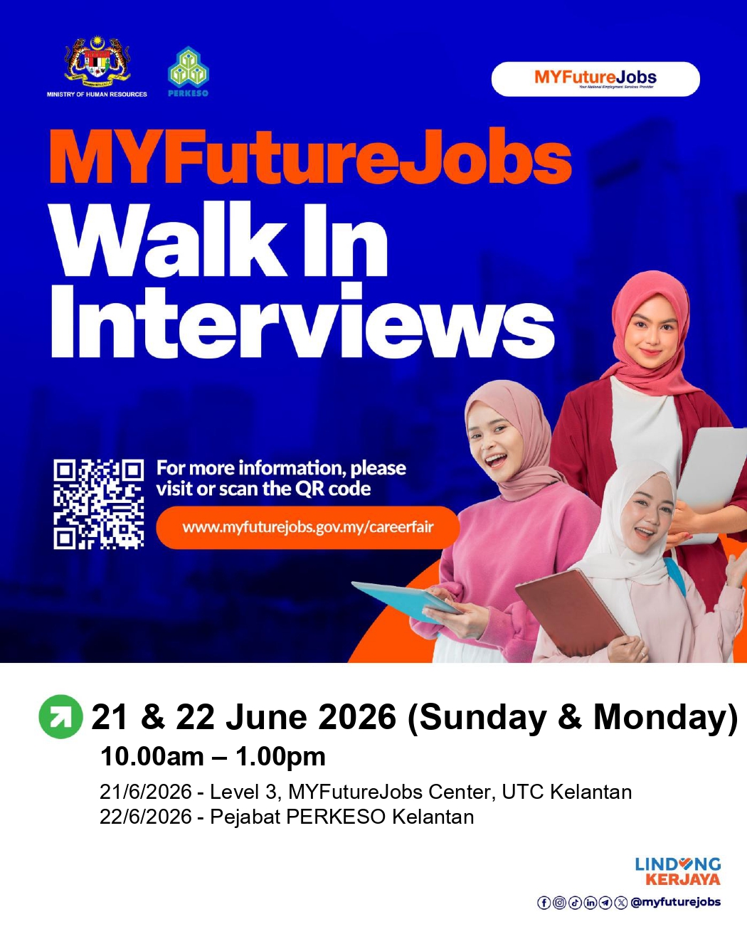 TEMUDUGA MYFUTUREJOBS BERSAMA AGENSI PEKERJAAN INTELLECT VAST CONSULTANT SDN BHD