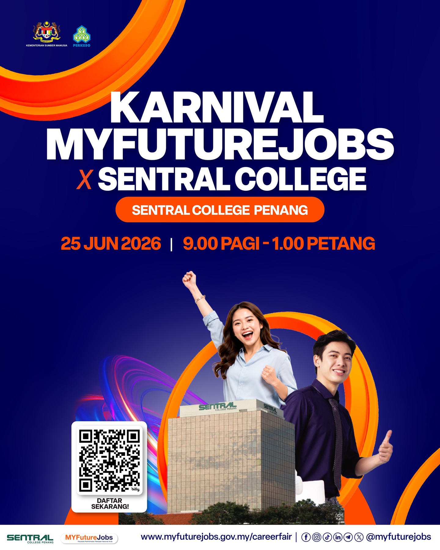 KARNIVAL KERJAYA MYFUTUREJOBS X SENTRAL COLLEGE