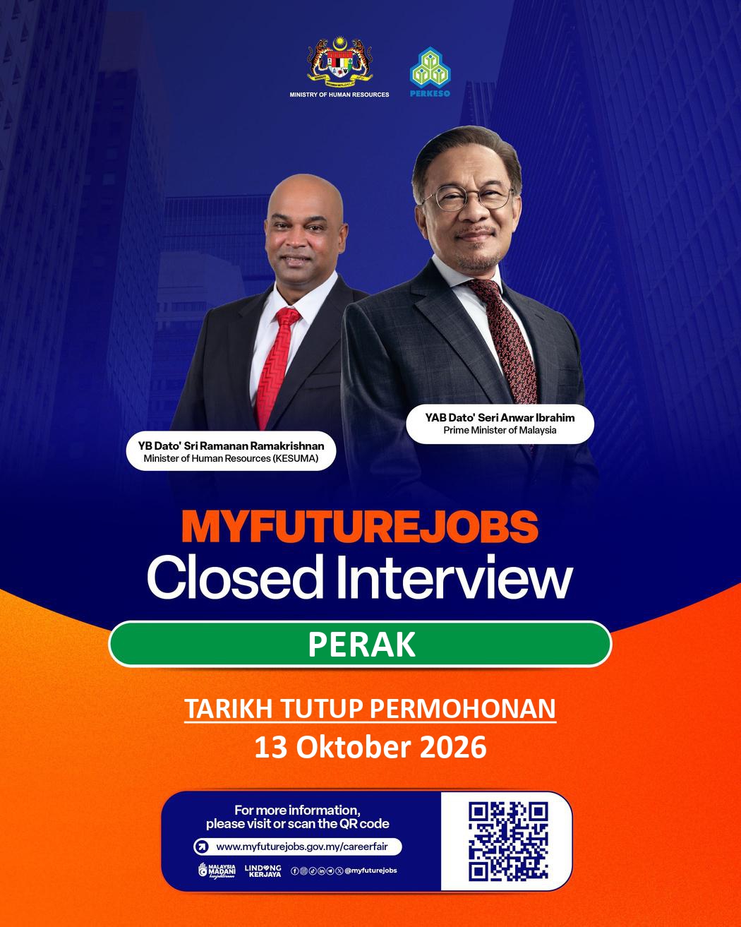 Temuduga Tertutup MYFutureJobs dengan kerjasama Pantai Hospital Penang