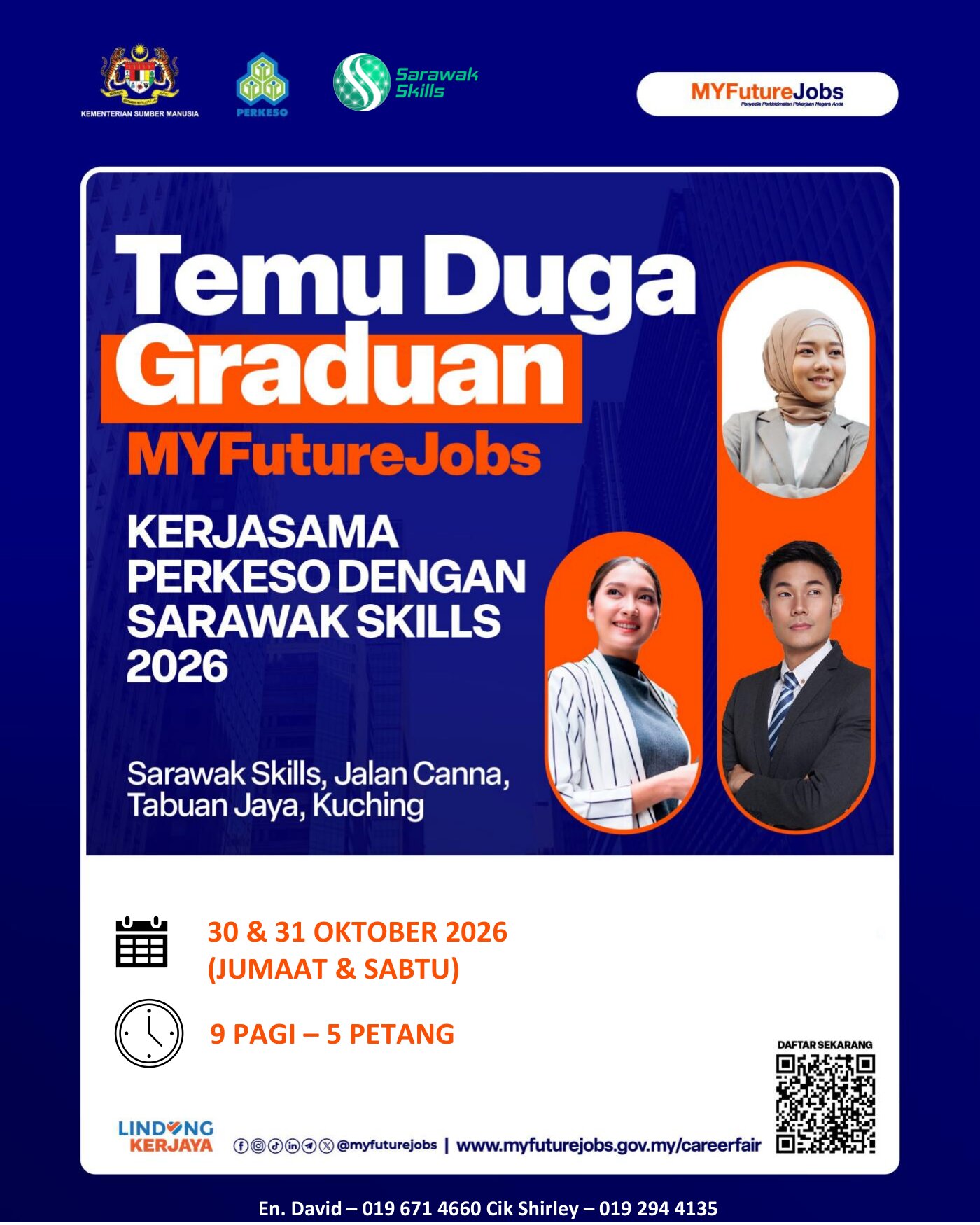 PROGRAM TEMU DUGA GRADUAN MYFUTUREJOBS X SARAWAK SKILLS 2026