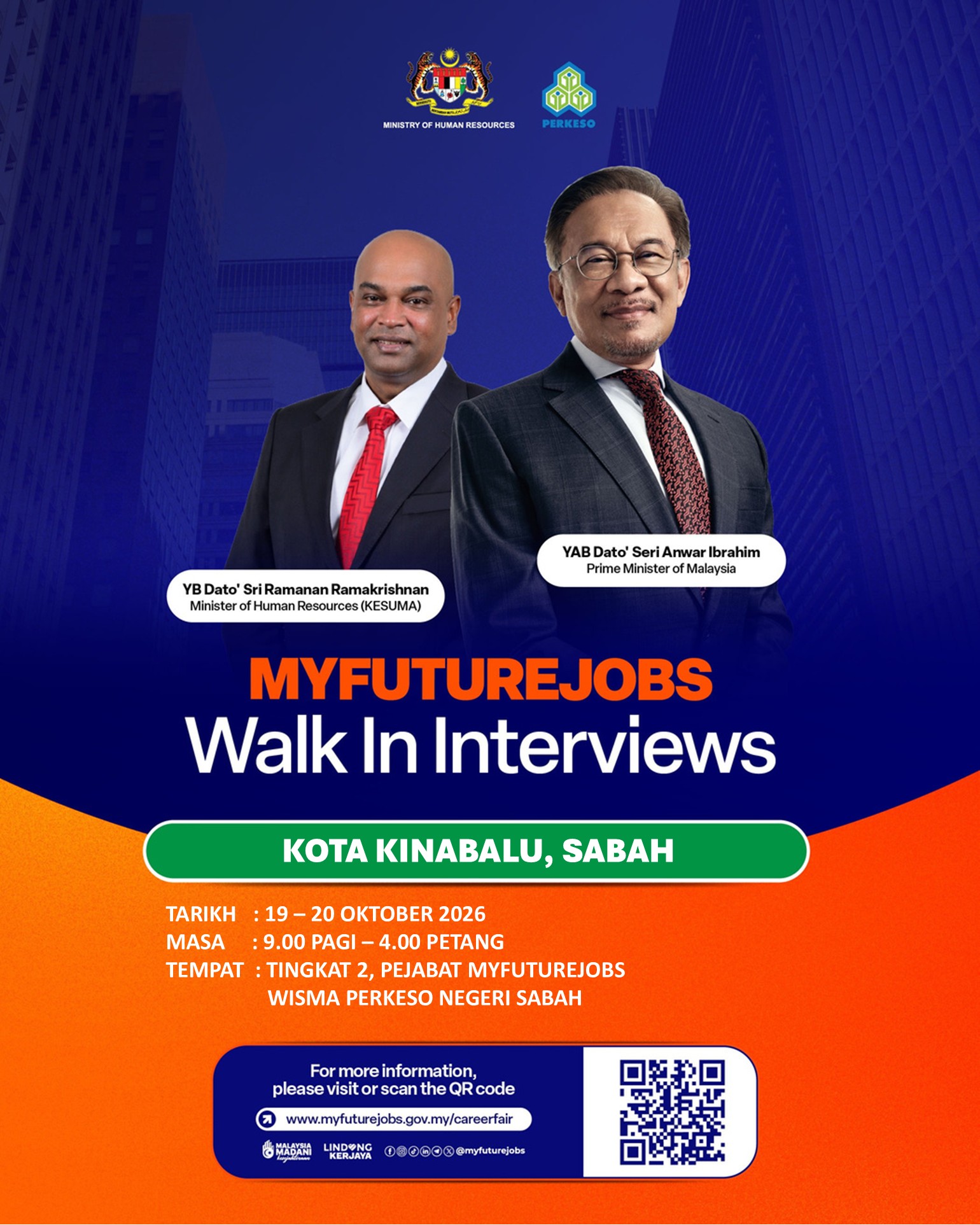TEMU DUGA TERBUKA MYFUTUREJOBS BERSAMA MAJIKAN EMART (SABAH) SDN BHD