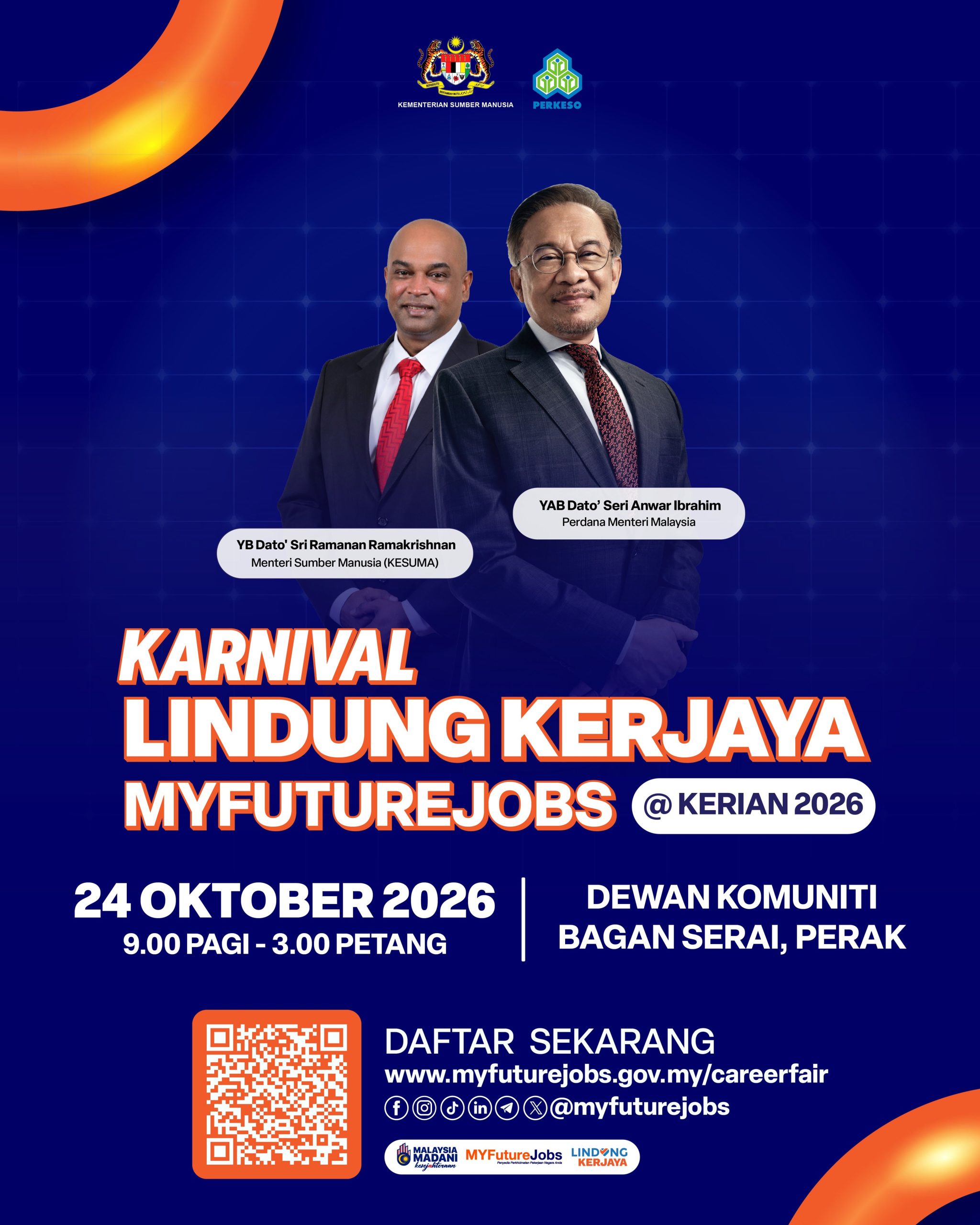 KARNIVAL LINDUNG KERJAYA MYFUTUREJOBS @ KERIAN 2026