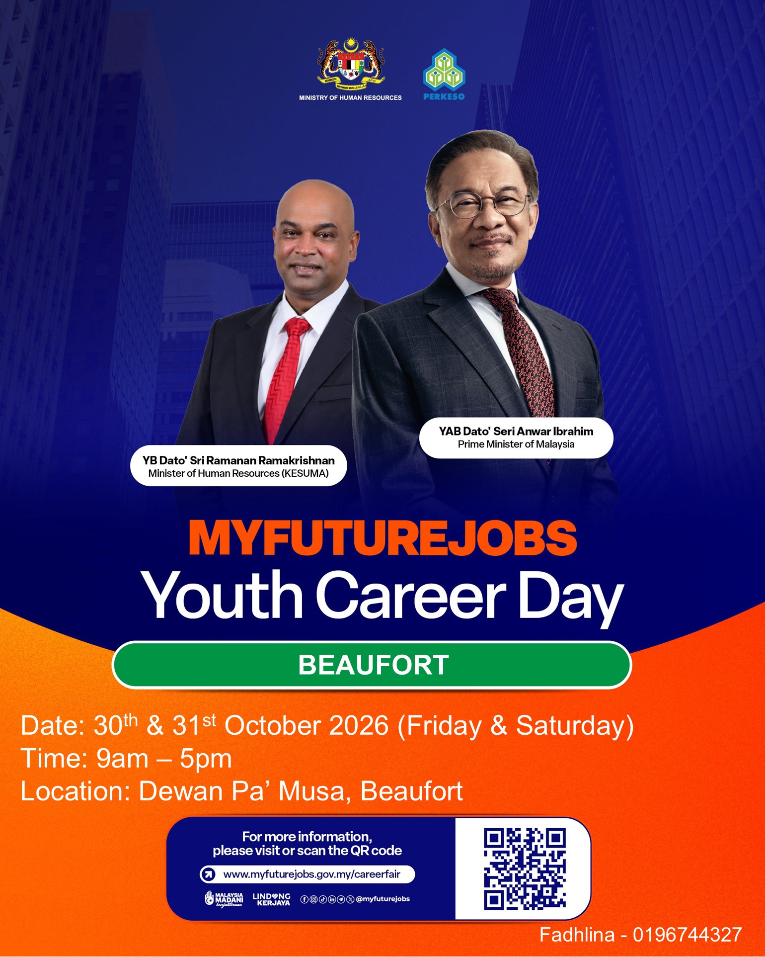 KARNIVAL KERJAYA MYFUTUREJOBS @ OUTREACH BEAUFORT 2026