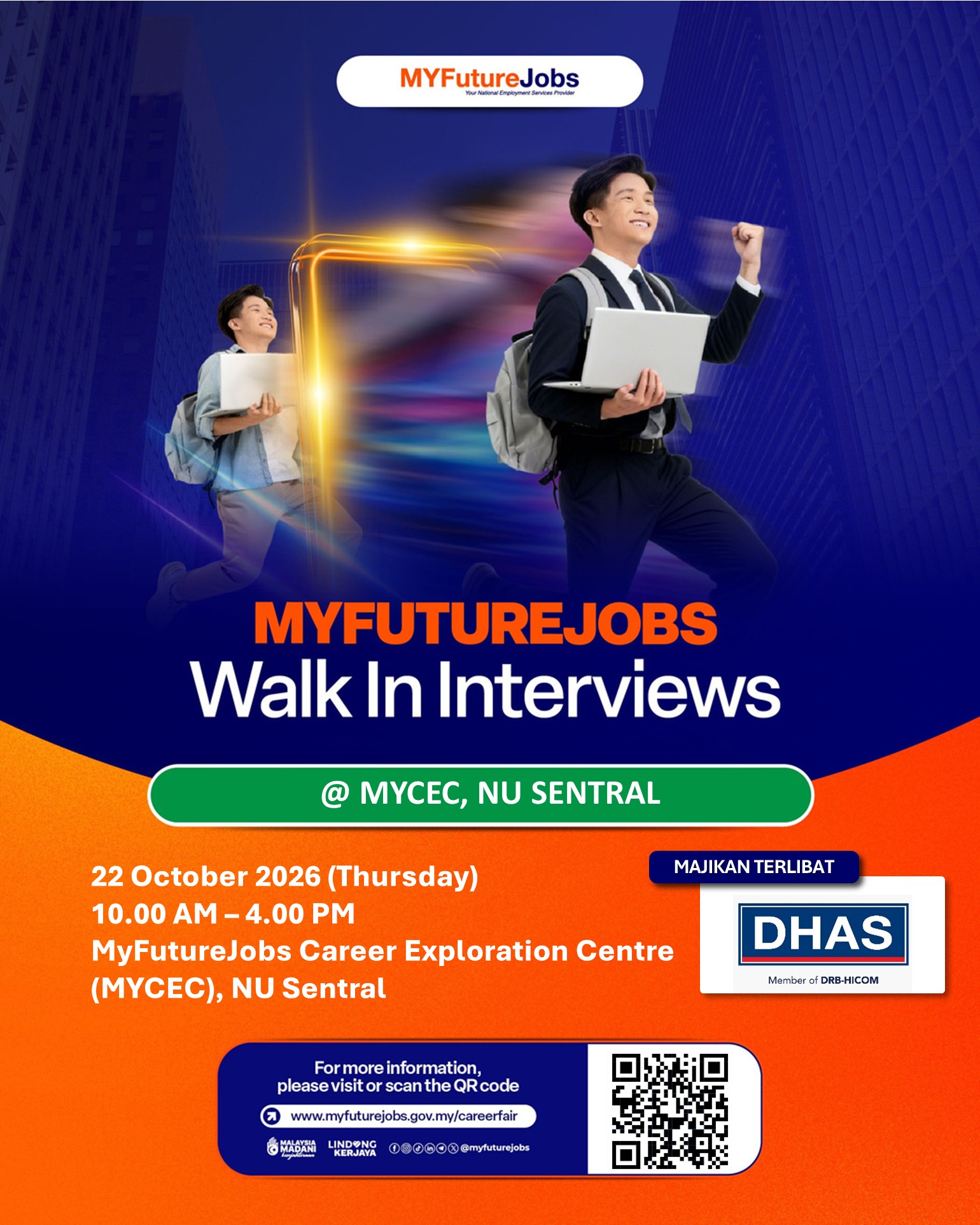 WALK-IN INTERVIEW @ MYCEC 2026