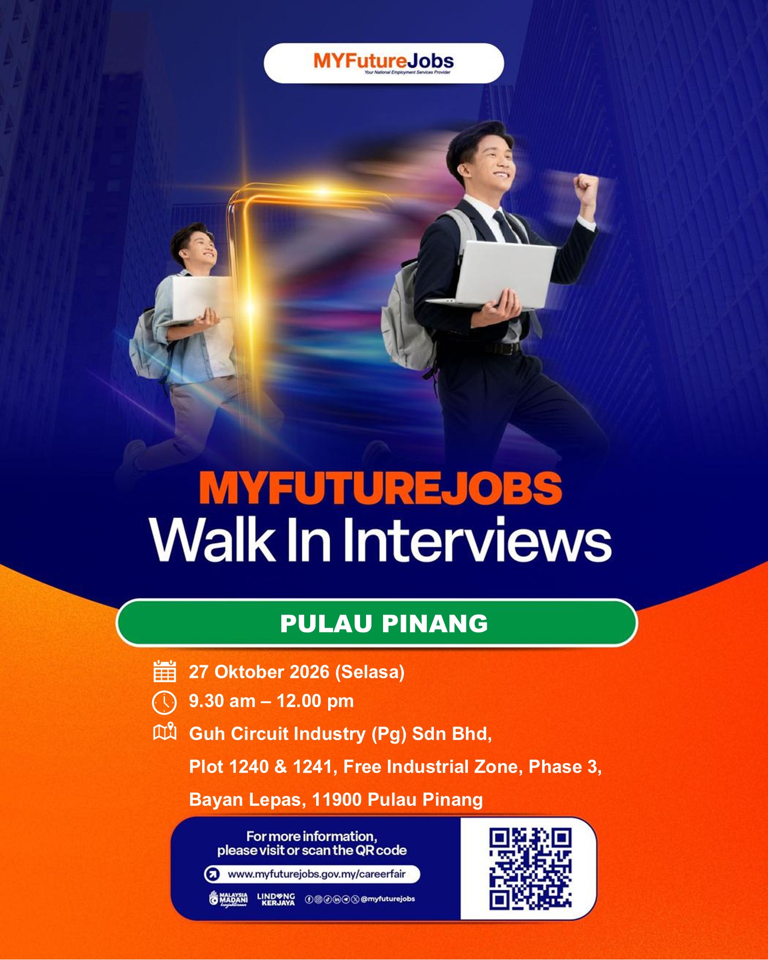 TEMU DUGA TERBUKA MYFUTUREJOBS BERSAMA GUH CIRCUIT INDUSTRY (PG) SDN BHD