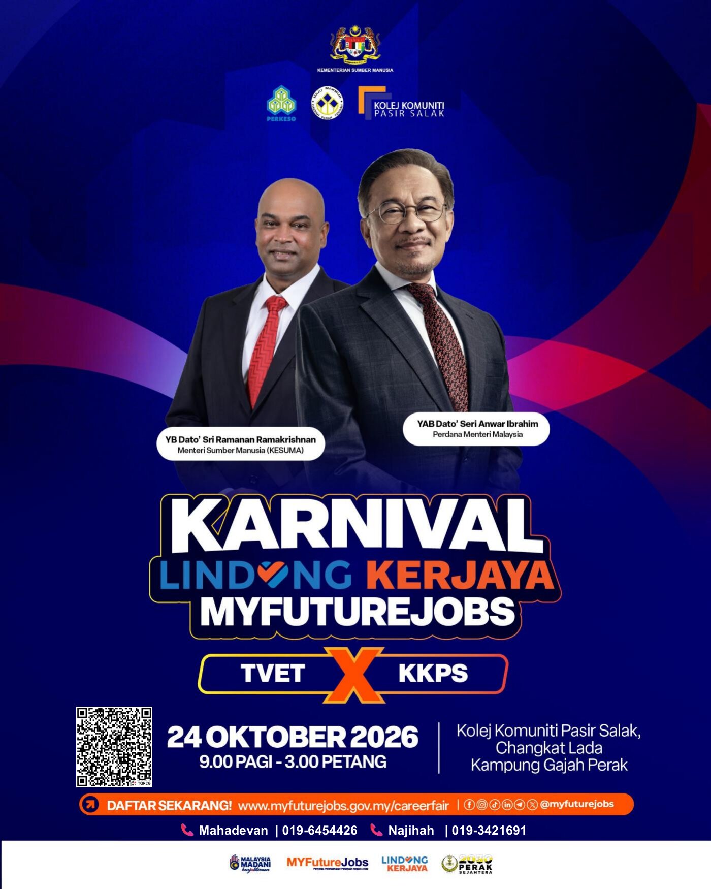 KARNIVAL LINDUNG KERJAYA MYFUTUREJOBS TVET X KKPS 2026